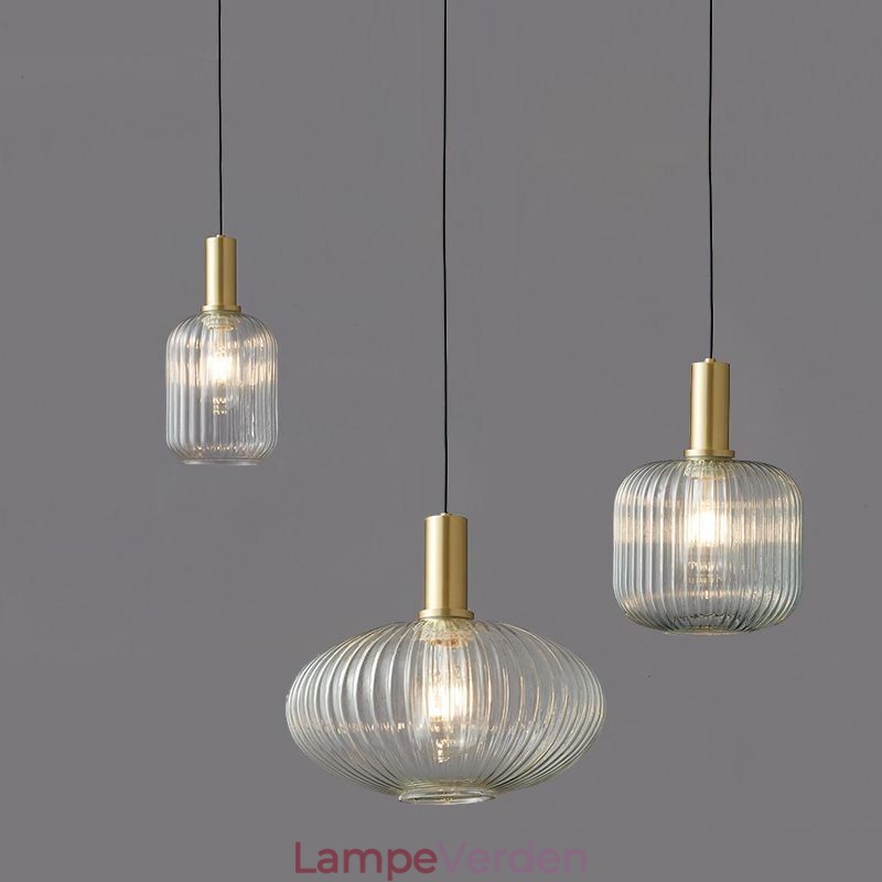 Moderne Pendant Light One Light Glas Pendant Lighting Island