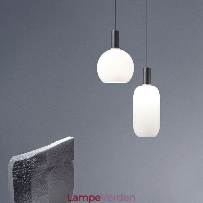 Moderne simpelt pendellampe i glas