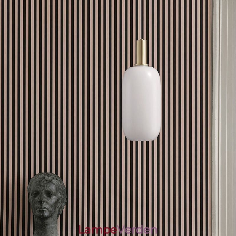 Moderne simpelt pendellampe i glas
