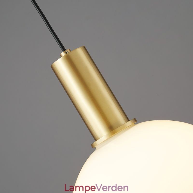 Moderne simpelt pendellampe i glas