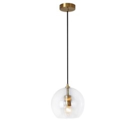 Moderne glas hængende lampe med enkelt hoved