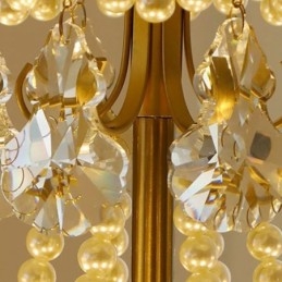 Elegant Glas Pendel Light Leaf Pendel Light