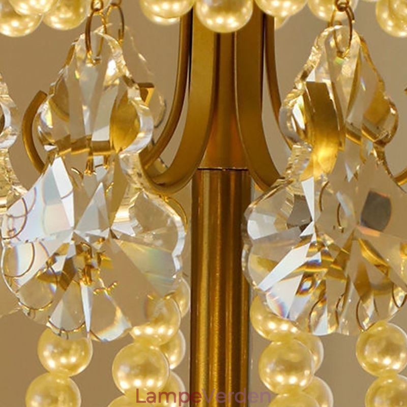 Elegant Glas Pendel Light Leaf Pendel Light