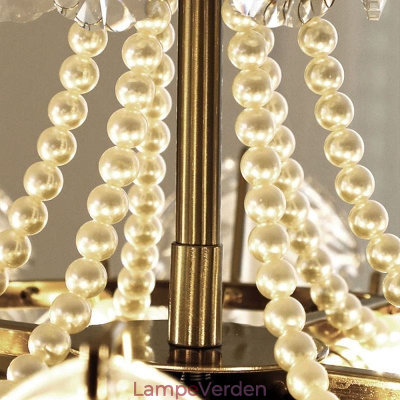 Elegant Glas Pendel Light Leaf Pendel Light