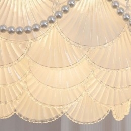 Europæisk glas pendel Elegant kammusling hængende lys
