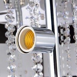 Fjernbetjening Flush Mount Crystal Inkluderet Modern Contemporary