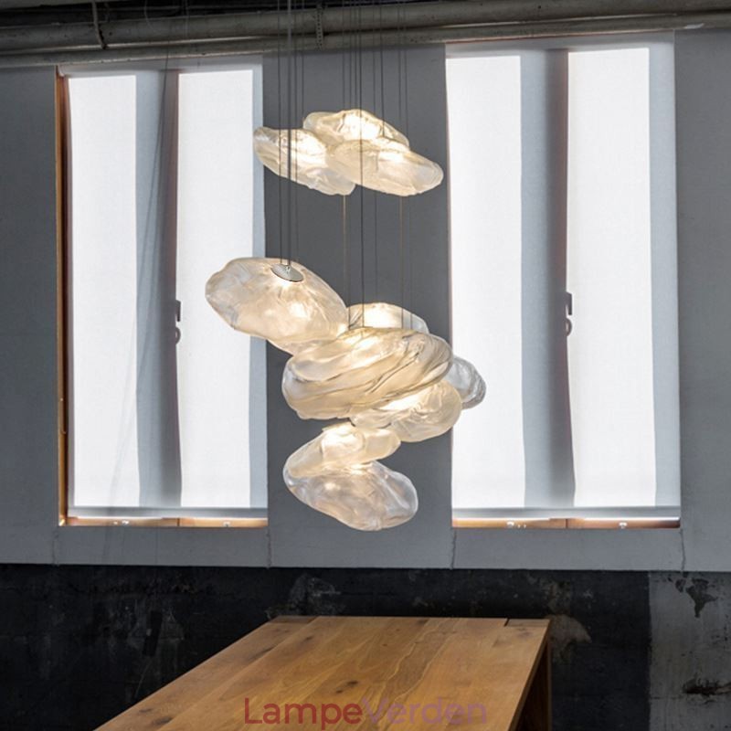 Creative Nordic Pendel Light Glass Chandelier Art Hanging Light