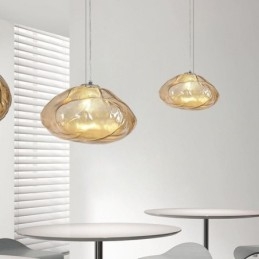 Creative Nordic Pendel Light Glass Chandelier Art Hanging Light