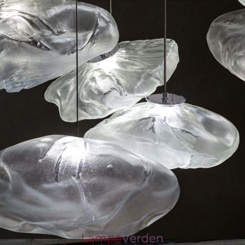 Creative Nordic Pendel Light Glass Chandelier Art Hanging Light