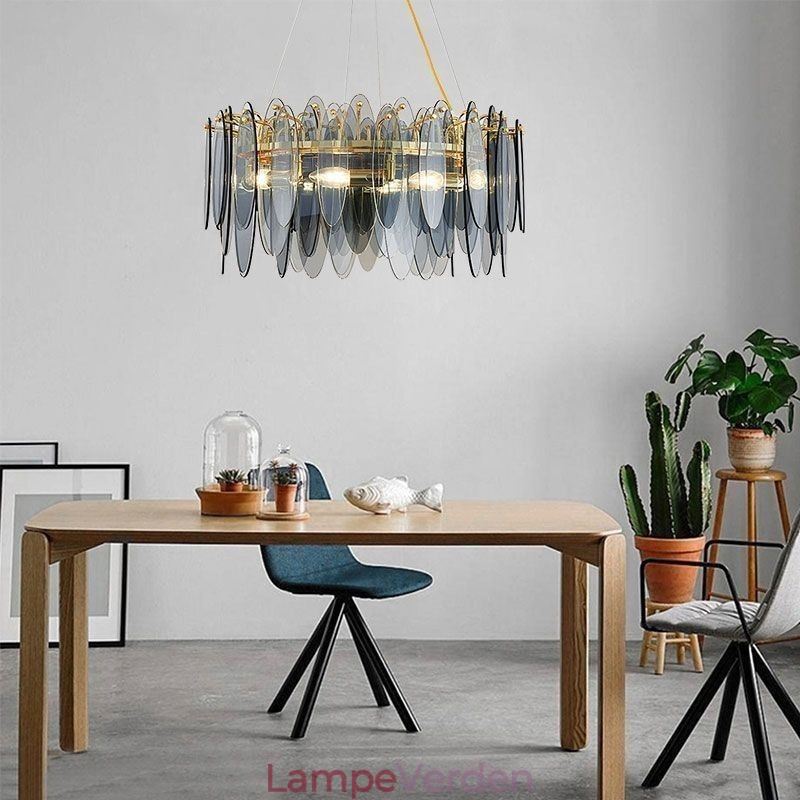 Moderne Elegant Pendel i glas