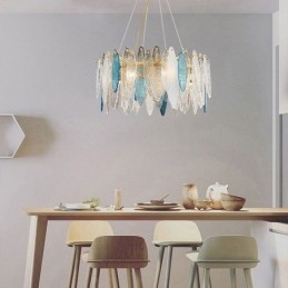 Moderne Elegant Pendel i glas