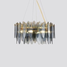 Moderne Elegant Pendel i glas
