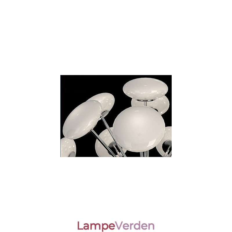 ModernYestaurant Lampe Enkel cirkulær glas kunst pendel europæisk stil