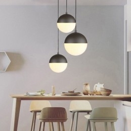 Moderne glaskugle vedhængslampe Island Ideas Lamp