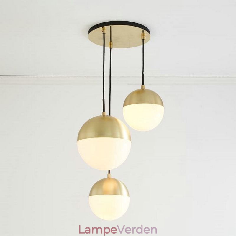 Moderne glaskugle vedhængslampe Island Ideas Lamp