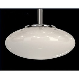 ModernYestaurant Lampe Enkel cirkulær glas kunst pendel europæisk stil