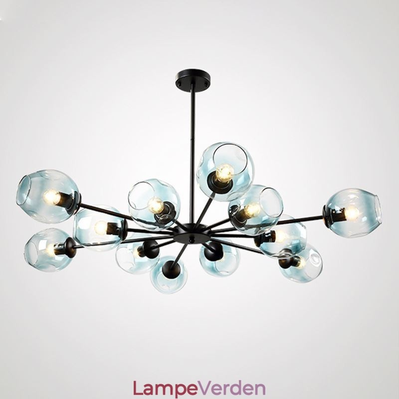 Nordic Glass Pendel Light Magic Bean Shape Lampe Lysekrone Belysning
