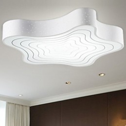 Moderne moderne maleri Metal Flush Mount