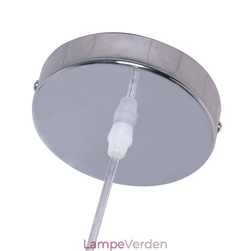 Klassisk glas pendel træ horn lampe kreativ belysning