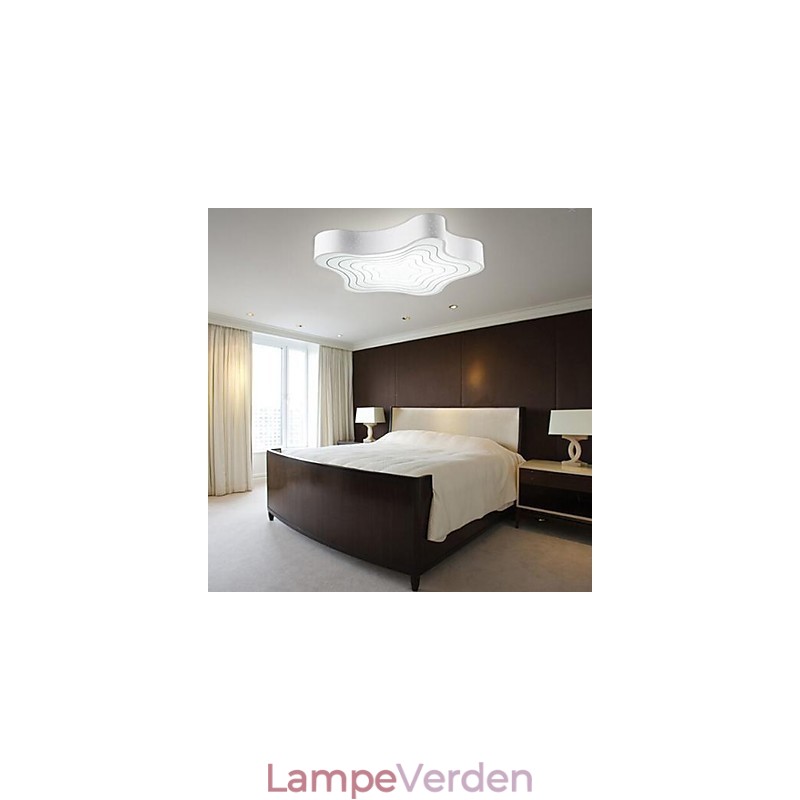 Moderne moderne maleri Metal Flush Mount