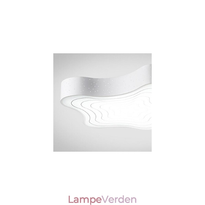 Moderne moderne maleri Metal Flush Mount