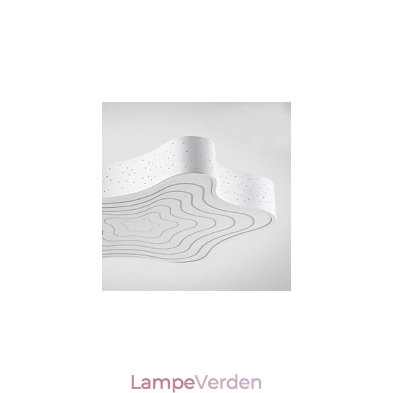 Moderne moderne maleri Metal Flush Mount