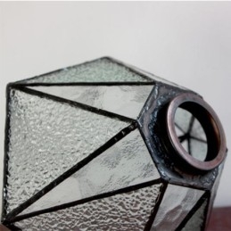 Geometrisk farvet glas Farmhouse Pendel Light
