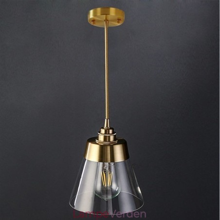 Nordic Retro Pendel Glas Skærm Hjem Belysning Messing Holder Lampe Lys Nordic Retro Pendel Glas Skærm Hjem Belysning Messing Holder Lampe Lys