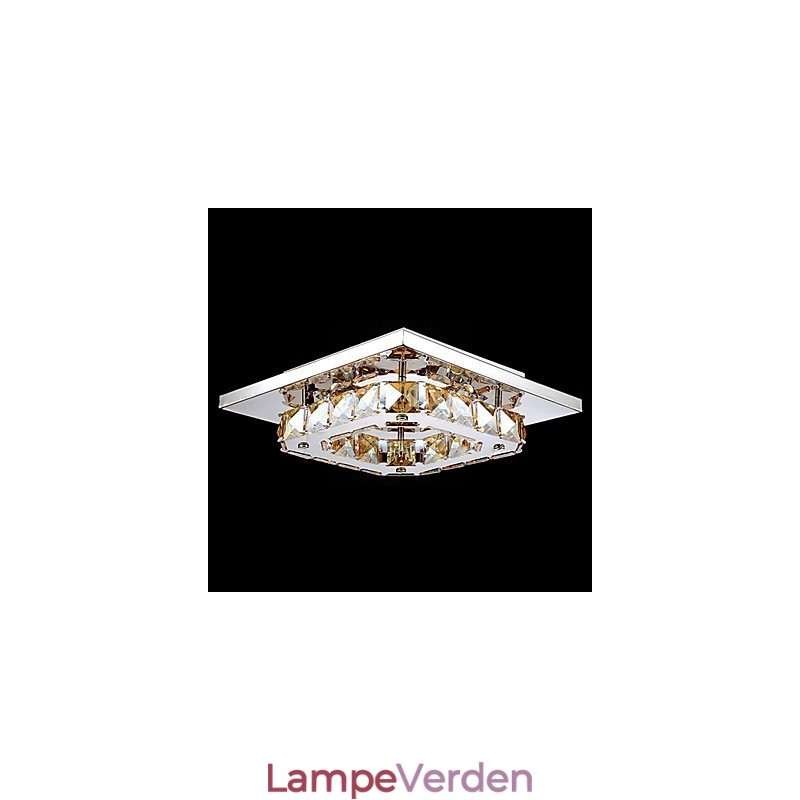 Moderne moderne elektropletteret metal Flush Mount