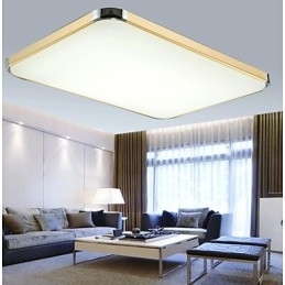 Flush Mounte Light Modern Aluminium Siddelampe Rektangel Iphone 5 Form med Lys Justerbar