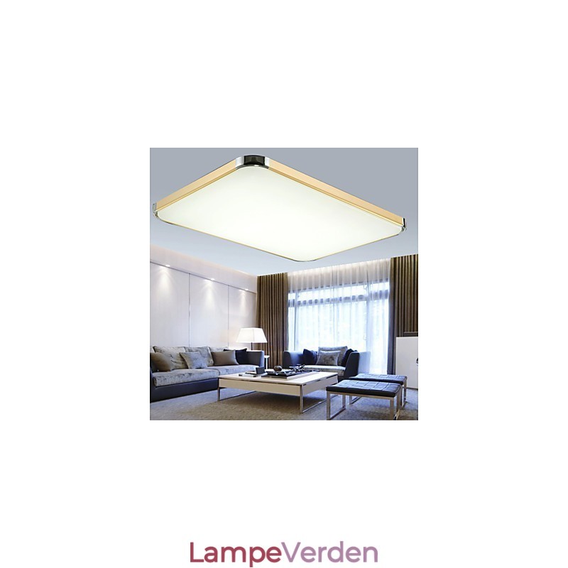 Flush Mounte Light Modern Aluminium Siddelampe Rektangel Iphone 5 Form med Lys Justerbar