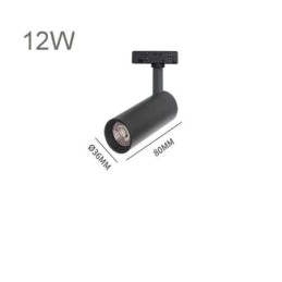 Cirkulært skinnelyssystem Magnetisk forsænket skinnelysarmatur 120cm