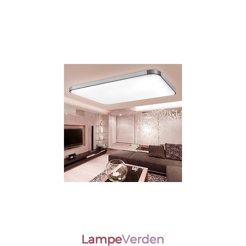 Flush Mounte Light Modern Aluminium Siddelampe Rektangel Iphone 5 Form med Lys Justerbar
