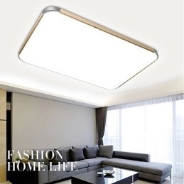 Flush Mounte Light Modern Aluminium Siddelampe Rektangel Iphone 5 Form med Lys Justerbar