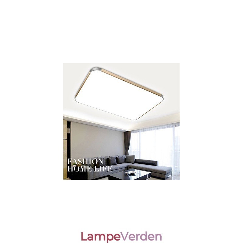 Flush Mounte Light Modern Aluminium Siddelampe Rektangel Iphone 5 Form med Lys Justerbar