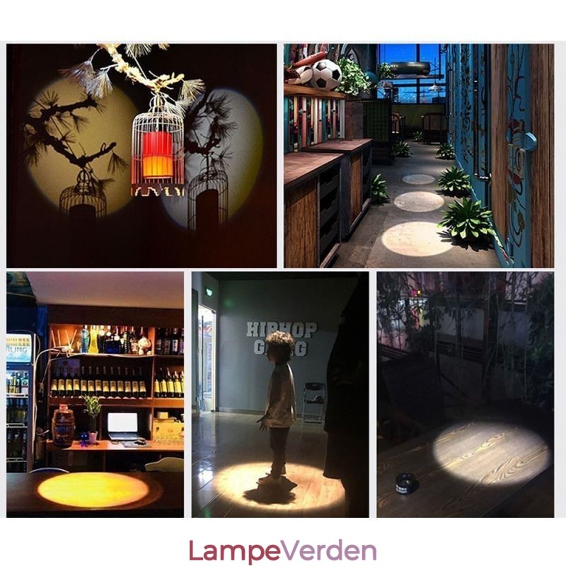 Spot Light Stage KTV Loft Spotlight 4 niveauer af blændejustering