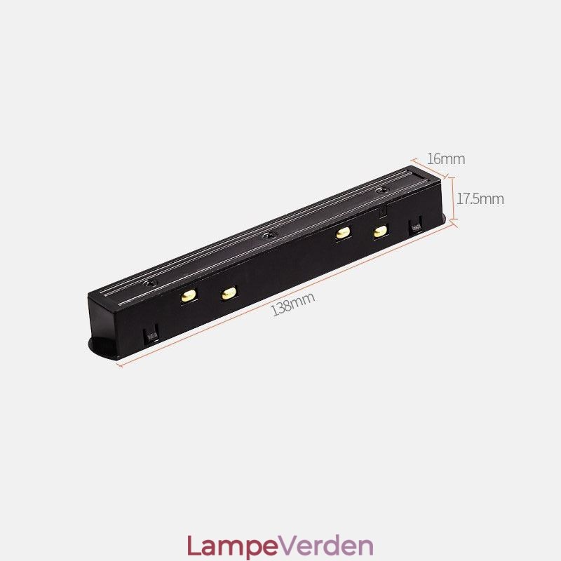 Indbygget Spotlight Magnetisk Spor Lys Dekorativ Lys 6M 36V