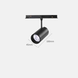 Magnetisk skinnelys Indsænket spotlight dekorativt lys 6M*2
