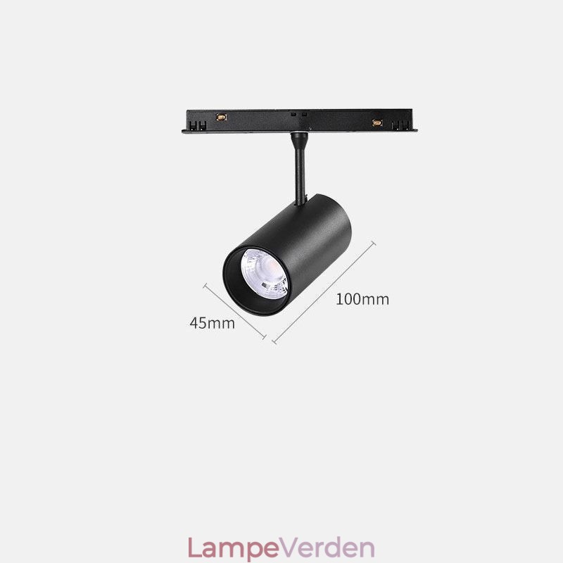 Magnetisk skinnelys Indsænket spotlight dekorativt lys 6M*2