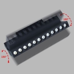 Forsænket skinnegitter Spotlight Sporliste Spotlight Magnetisk foldegitter Spotlight 36V