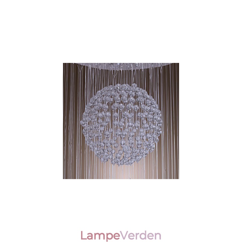 Moderne moderne krystal krom lysekrone Flush Mount