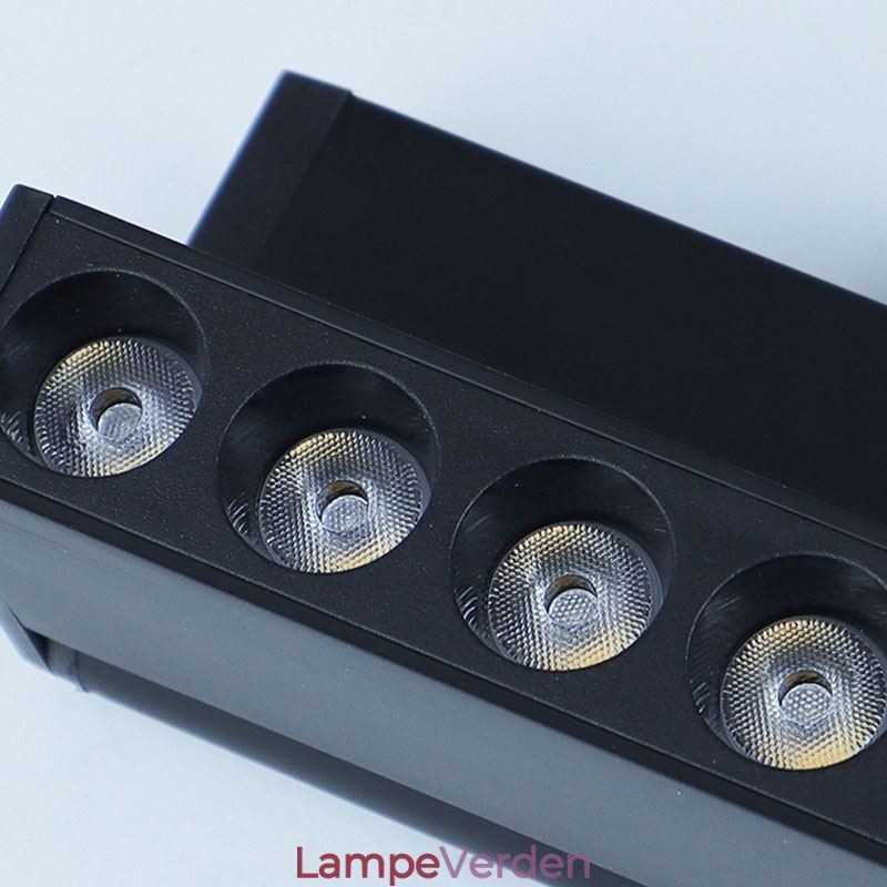 Forsænket skinnegitter Spotlight Sporliste Spotlight Magnetisk foldegitter Spotlight 36V