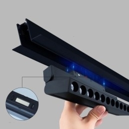 Forsænket skinnegitter Spotlight Sporliste Spotlight Magnetisk foldegitter Spotlight 36V