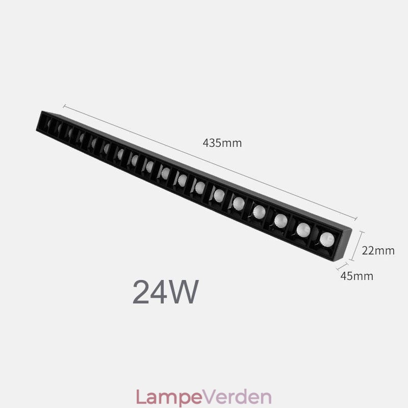 Forsænket Sporgitter Spotlight Strip Spotlight Magnetisk Sporgitter Spotlight 36V