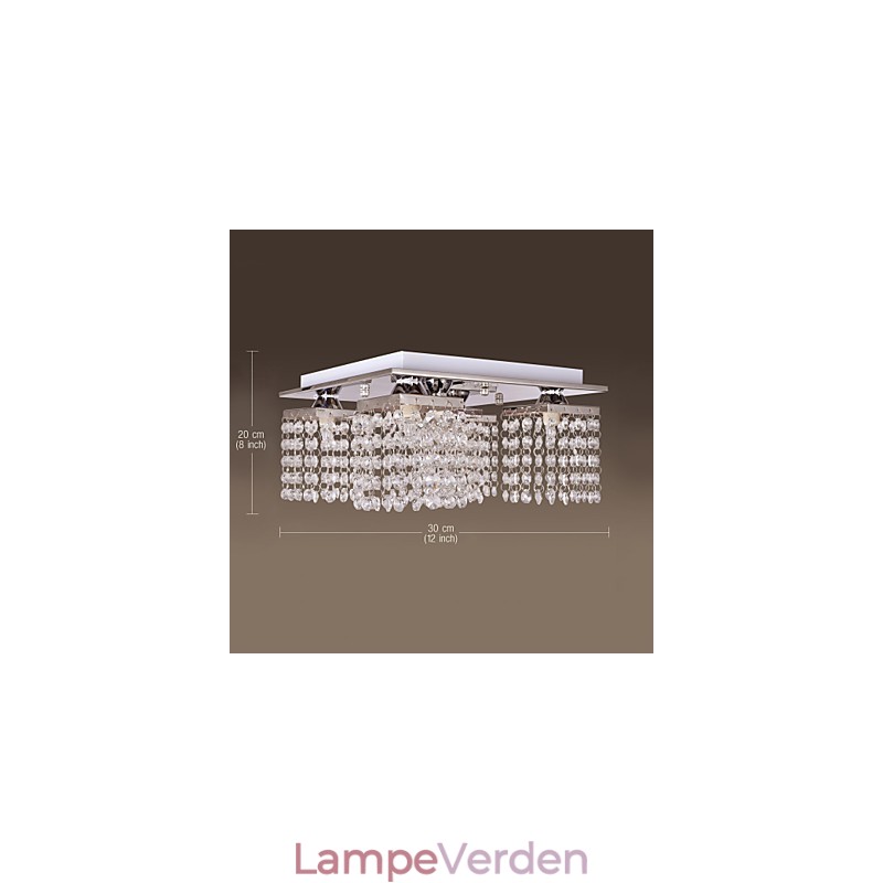Loftslys Krystal Moderne 5 lys