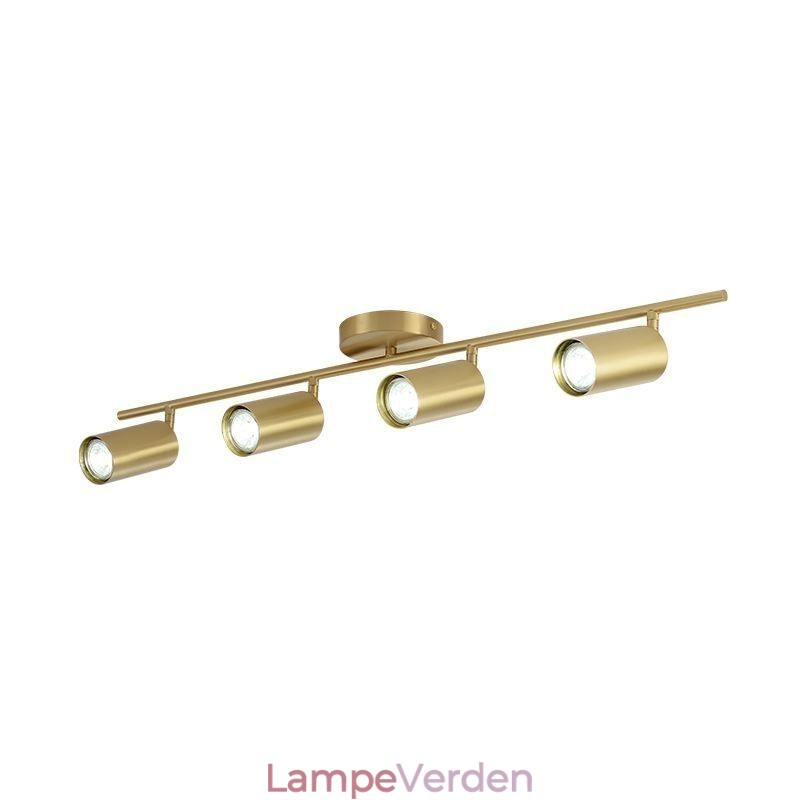 Nordic Brass Flush Mount Loftslampe