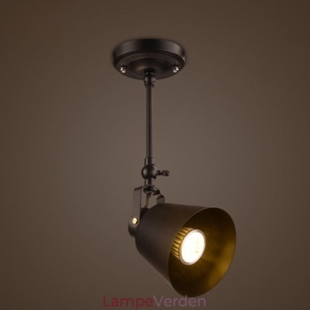 Rustik Iron Spotlight Countryside Vintage Loftslampe Rustik Iron Spotlight Countryside Vintage Loftslampe