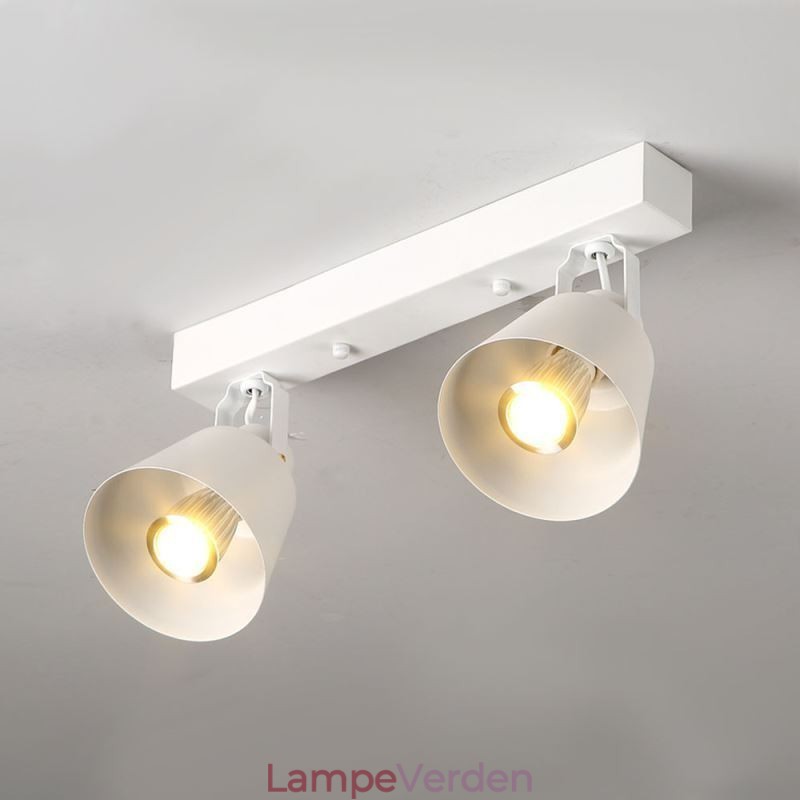 Rustik Vintage Spotlight Industrial Iron Track Lighting