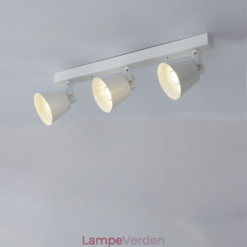 Rustik Vintage Spotlight Industrial Iron Track Lighting