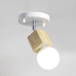 Enkelt mini spotlight moderne hvidt loftslys (enkelt lys)